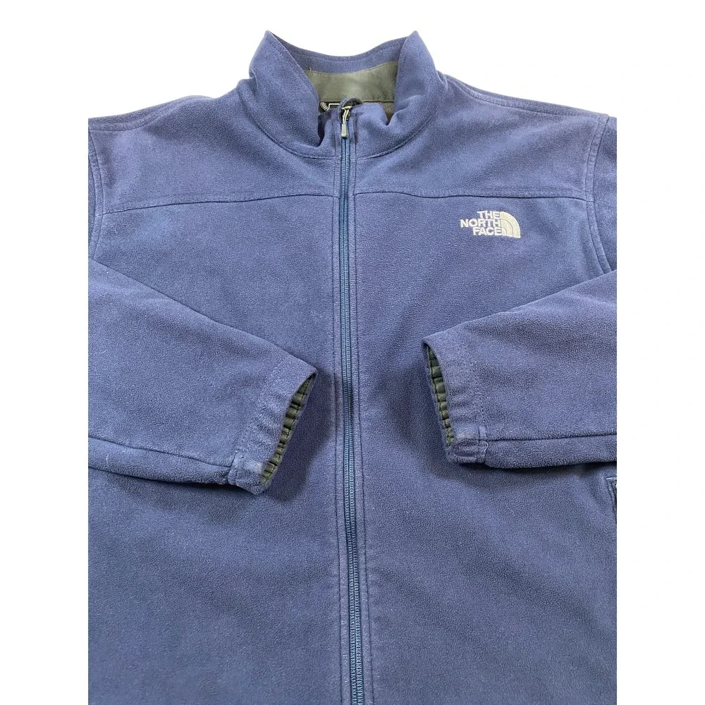 The North Face Mens Windwall Fleece Jacket Navy Blue‎ Full Zip XL  Gorpcore